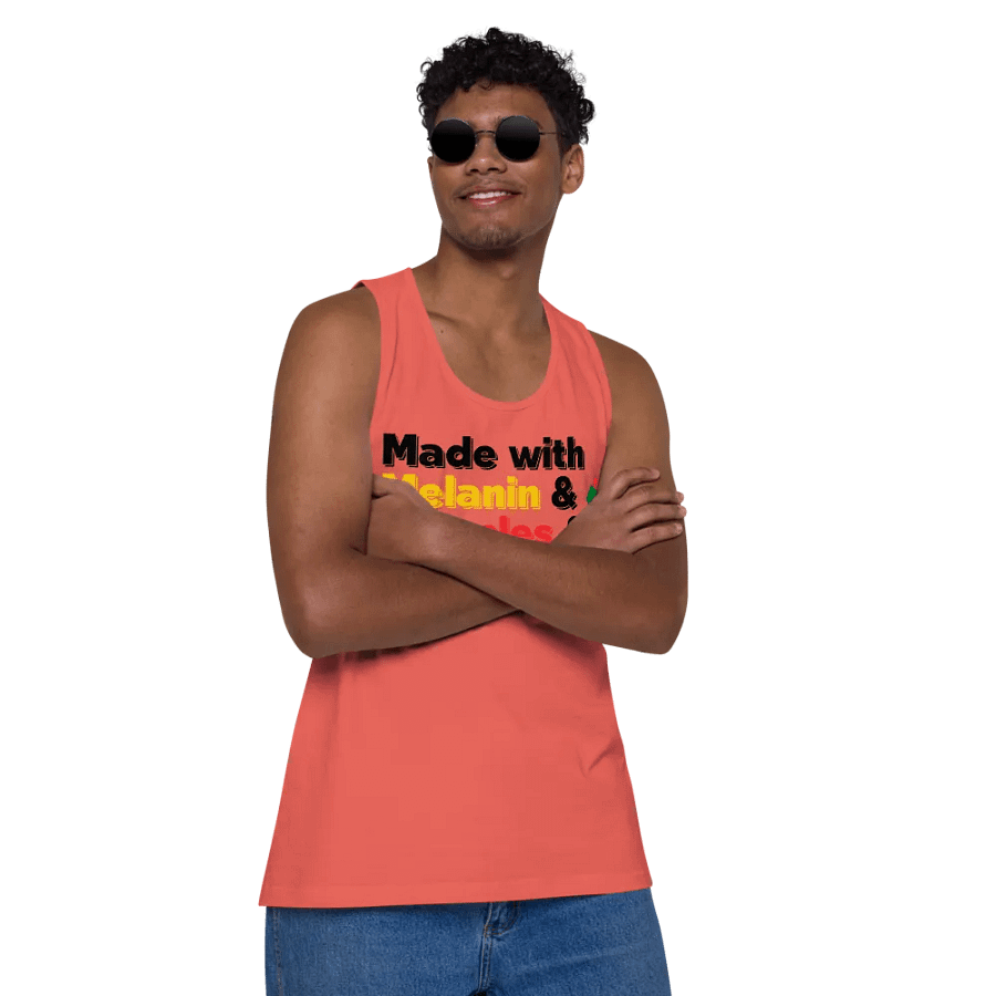 Melanin Miracles Men's Tank Top product image (67)