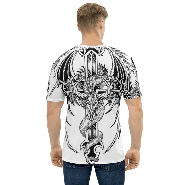 Mystical Dragon Cross Tee product image (1)