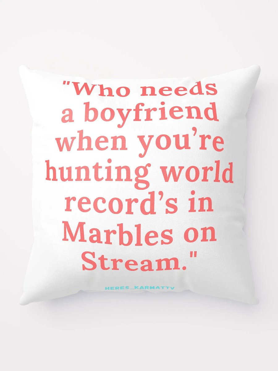 Who needs boyfriend - Pillow product image (10)