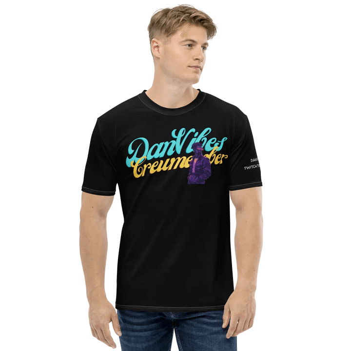 Danvibes Crewshirt black unisex product image (2)