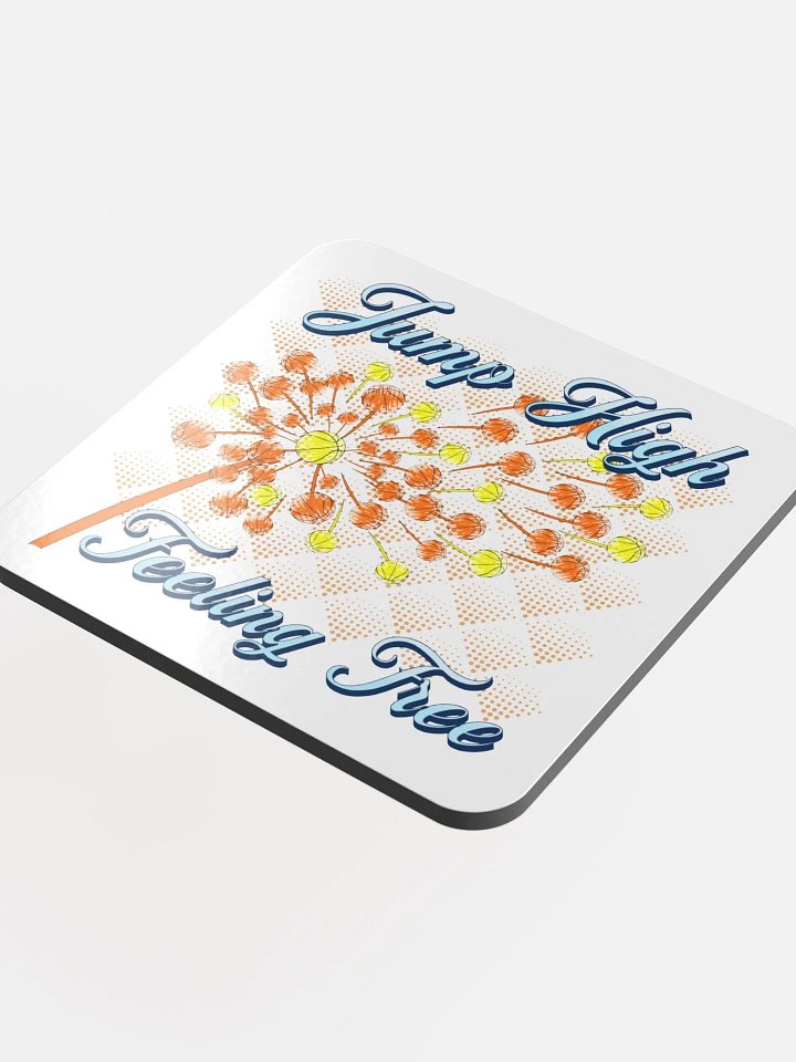 Dandelion Basketball Jump High Feeling Free Airborne Coasters product image (1)