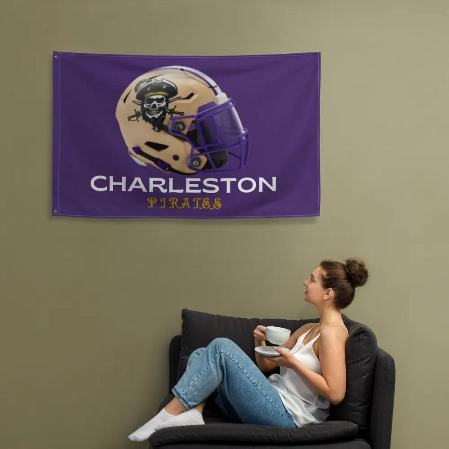 Charleston Pirates Team Flag product image (12)
