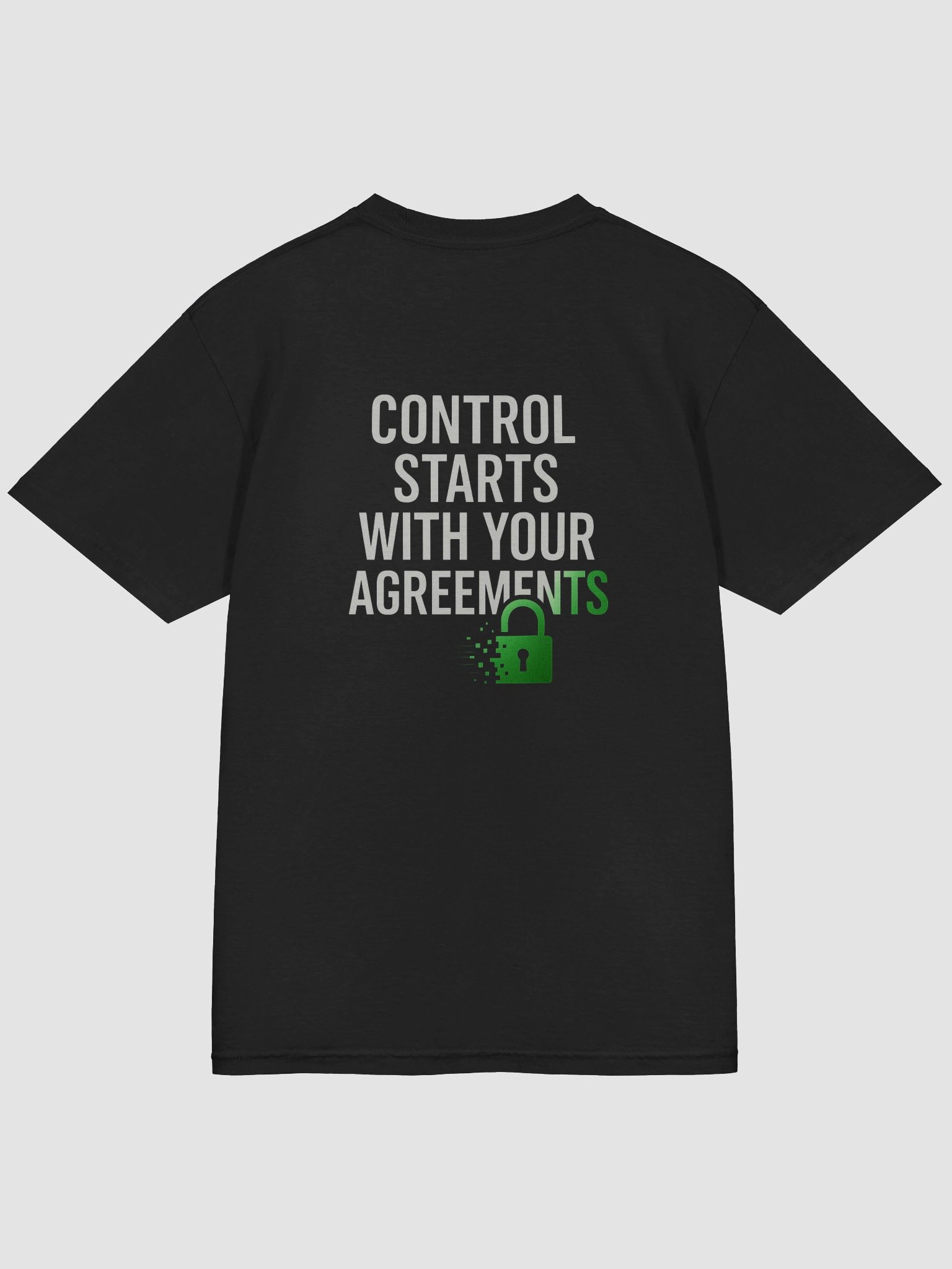 Control Start with your Agrements T-Shirt B product image (46)