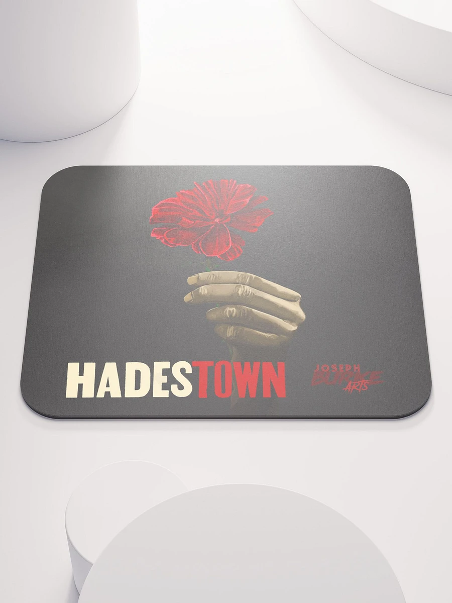 Wait For Me Red Carnation Mousepad product image (3)