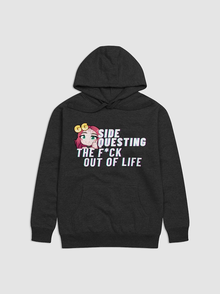 Pop Warrior Side Questing (White Text) Hoodie product image (1)