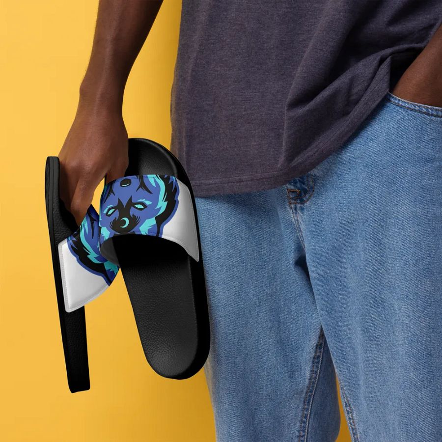 Mystic Wolf Men's Slides product image (7)