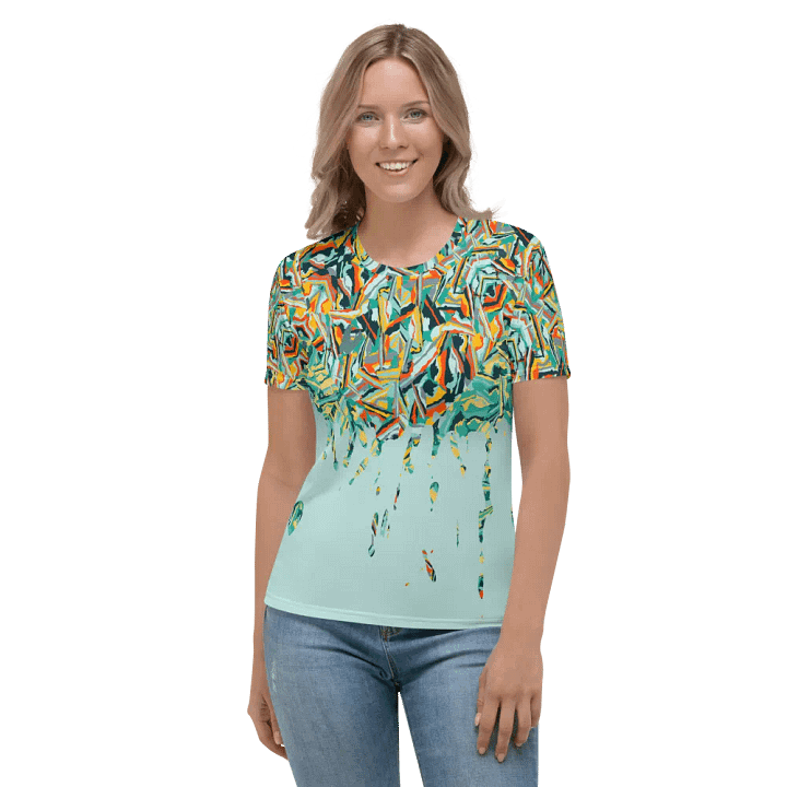 Colorful Destruction | Women's Crew Neck T-Shirt product image (1)