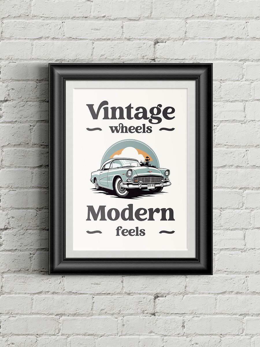 Vintage wheels modern feels product image (2)