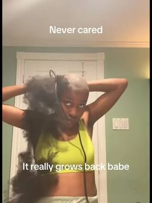 It really does grow back 🤭#pixiecut  #blackgirlswithpixiecuts@edieunaa 