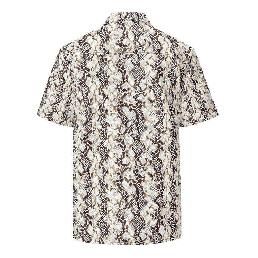 Beige Snake Skin Hawaiian Shirt product image (2)