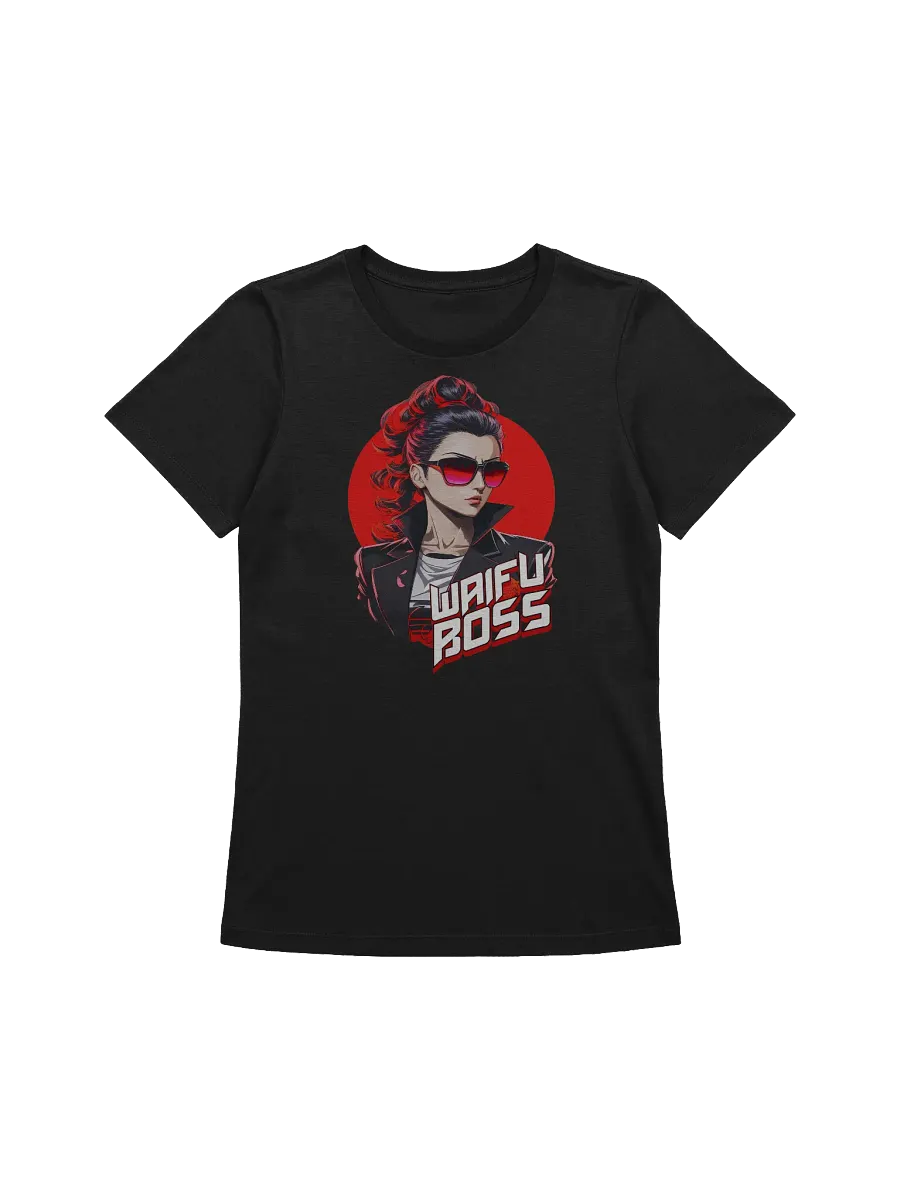 Waifu Boss v2 - Bella Canvas Women's Supersoft Relaxed-fit T-Shirt product image (2)