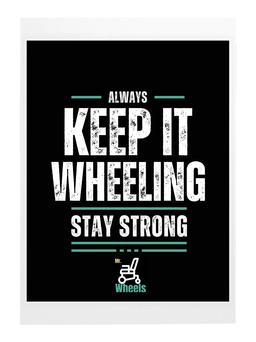 Wheelchair Motivation Sticker Sheet product image (3)