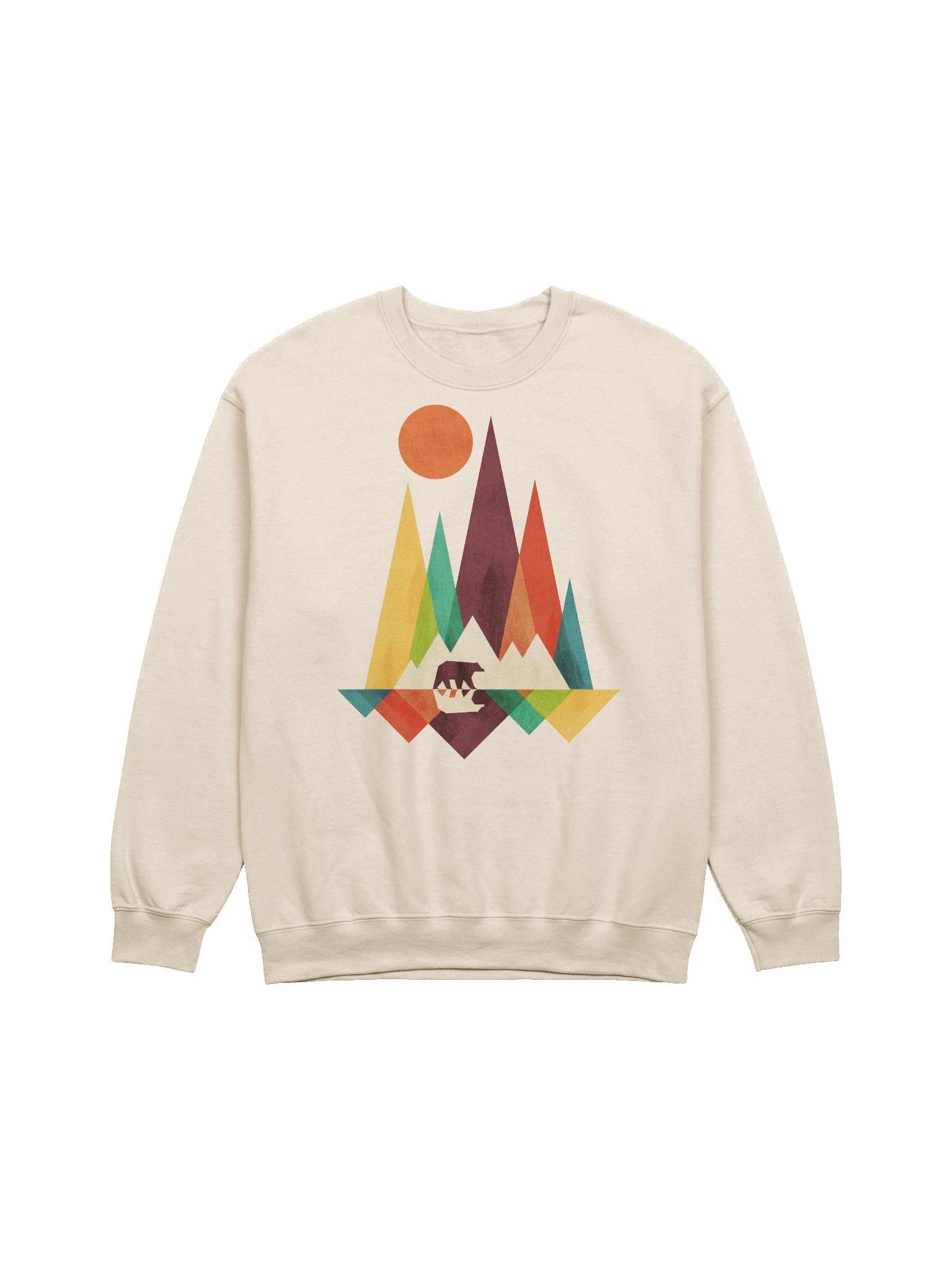 Wild bear graphic sweatshirt product image (37)