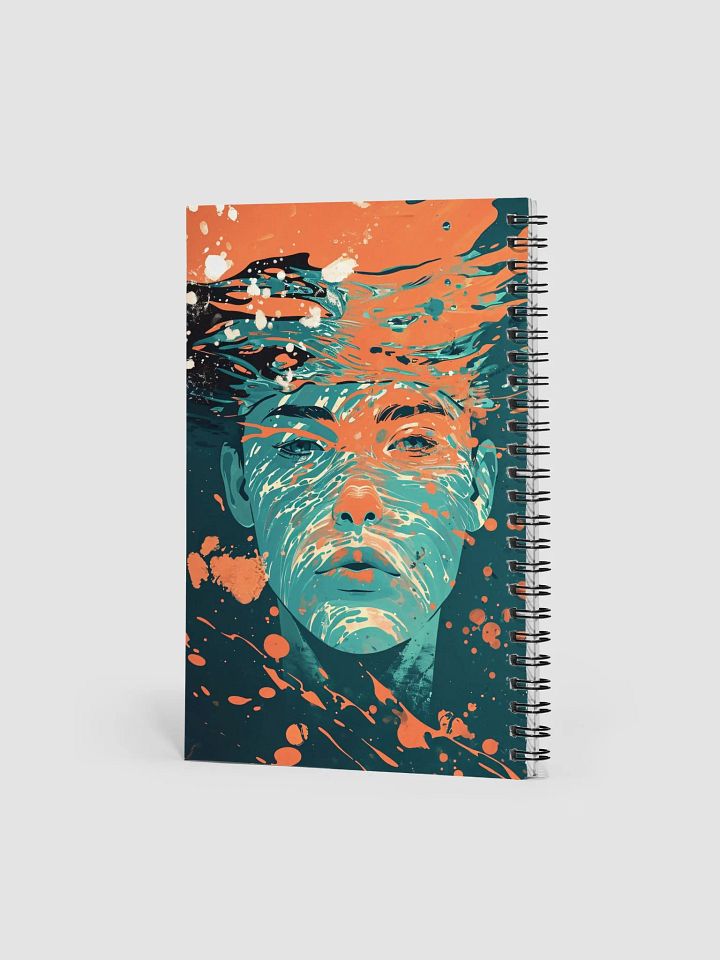 Aqua Spirit Spiral Notebook product image (2)