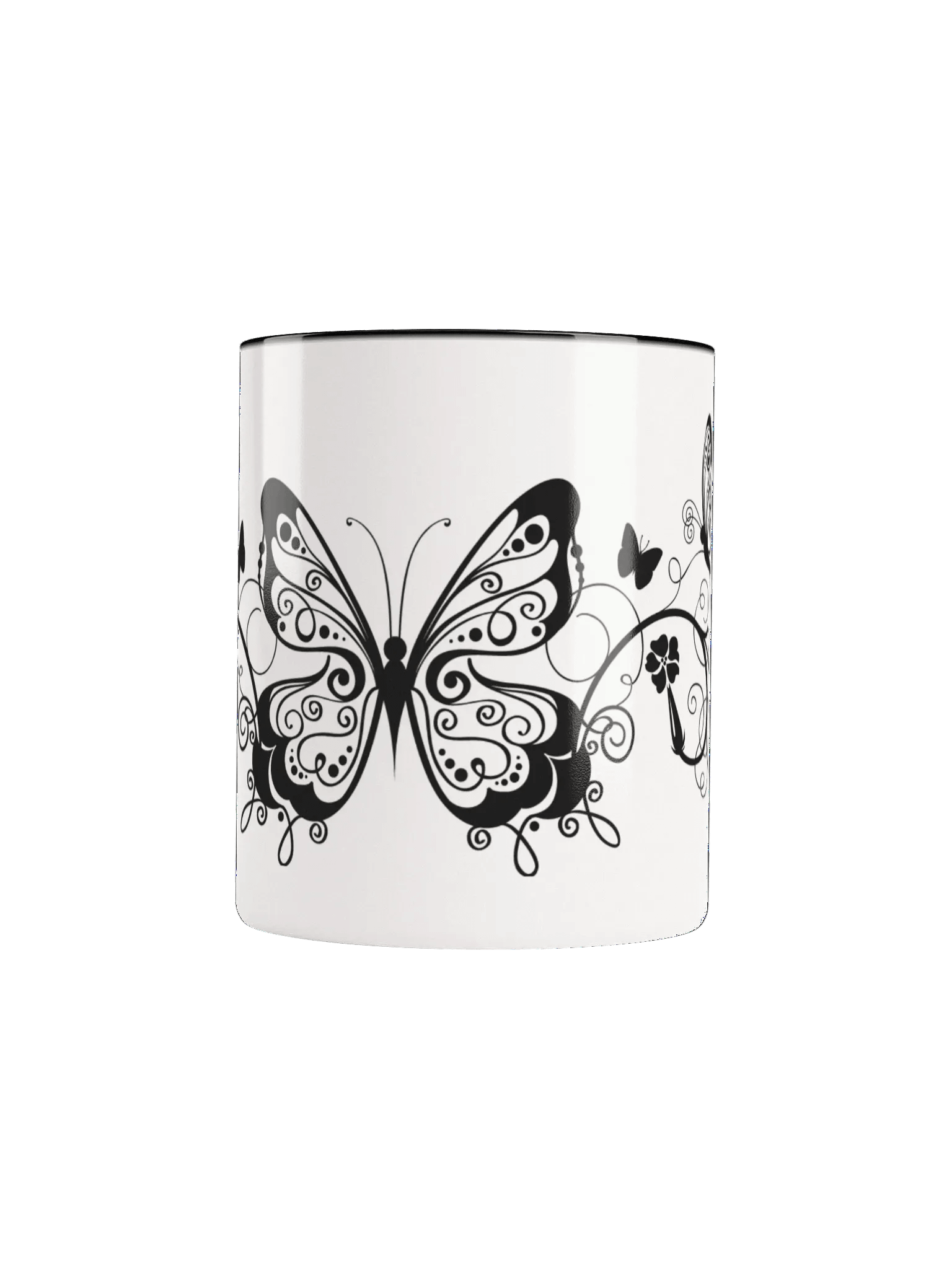 Chromatic Butterfly Bliss Ceramic Mug product image (1)