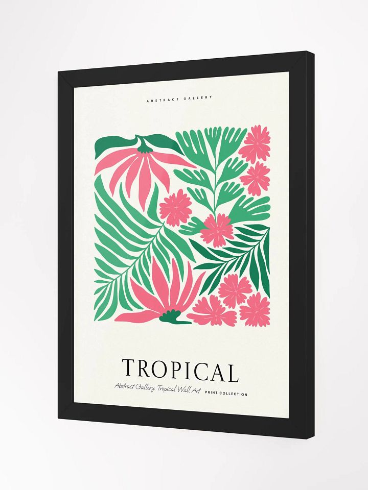 Floral Harmony - Framed Poster product image (2)