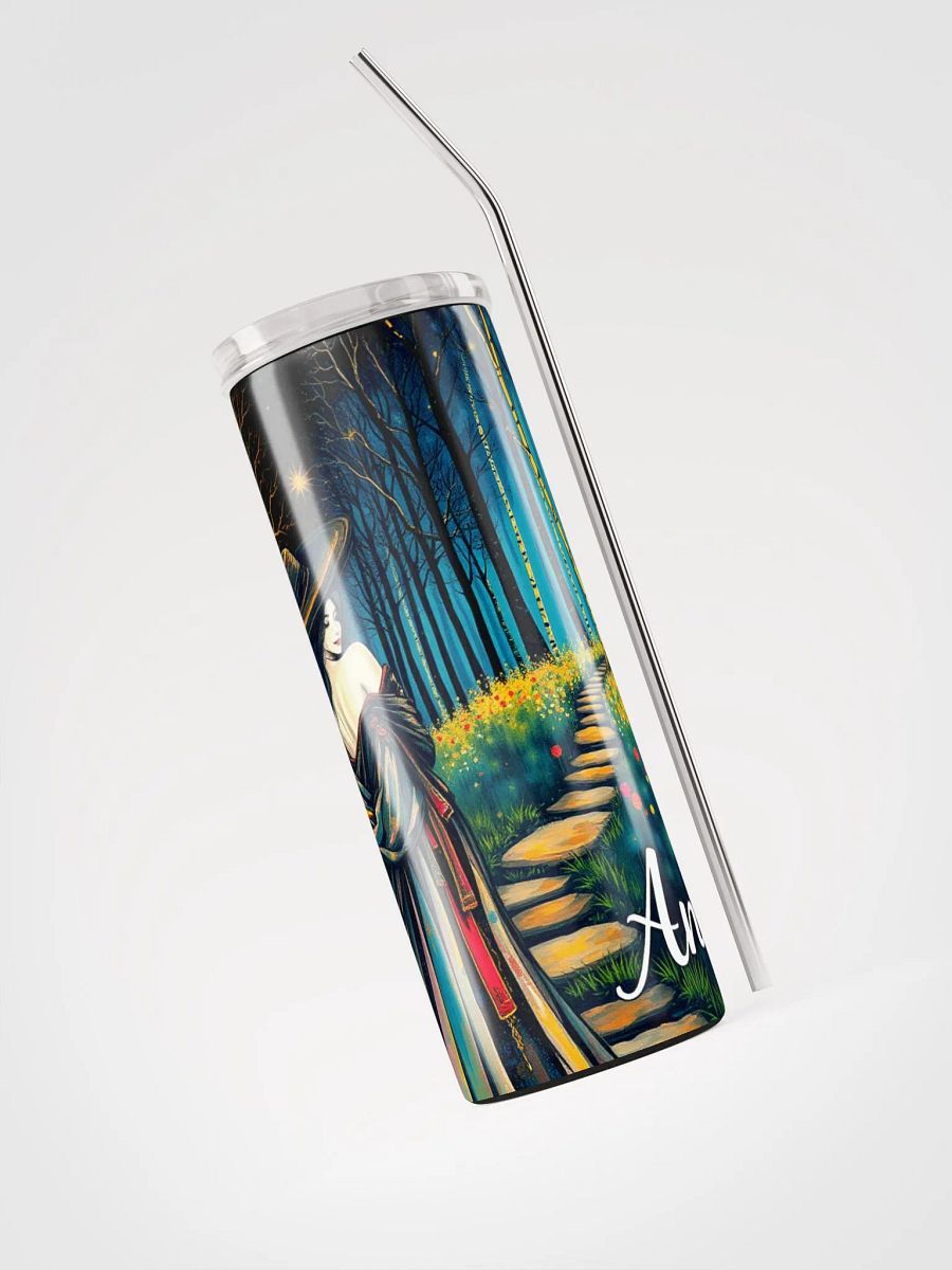 Starry Night Geese Stainless Steel Tumbler product image (3)