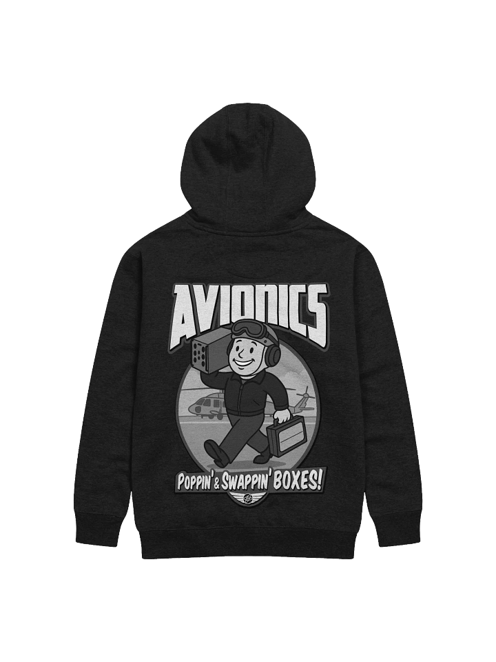 "AT: Swappin" 4K B/W Hoodie product image (18)