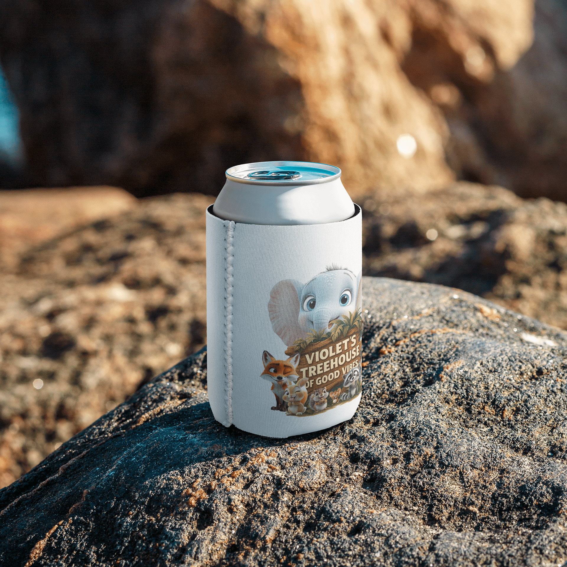 Treehouse of Good Vibes November Koozie product image (8)