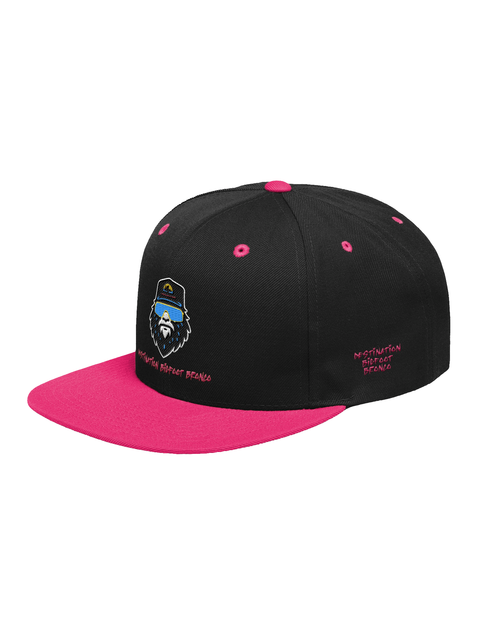 **Limited Edition Pink** Destination Bigfoot Bronco Bigfoot Logo Wool Blend Snapback product image (3)