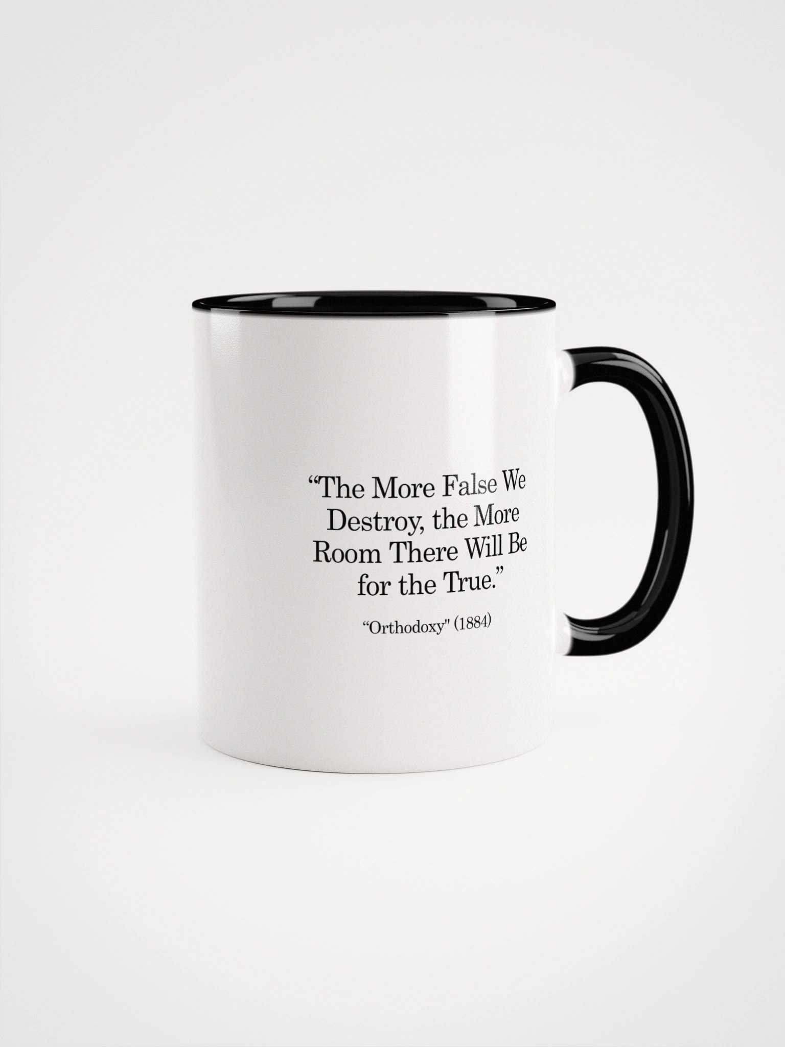 R.G. Ingersoll "for the true" ceramic mug product image (1)