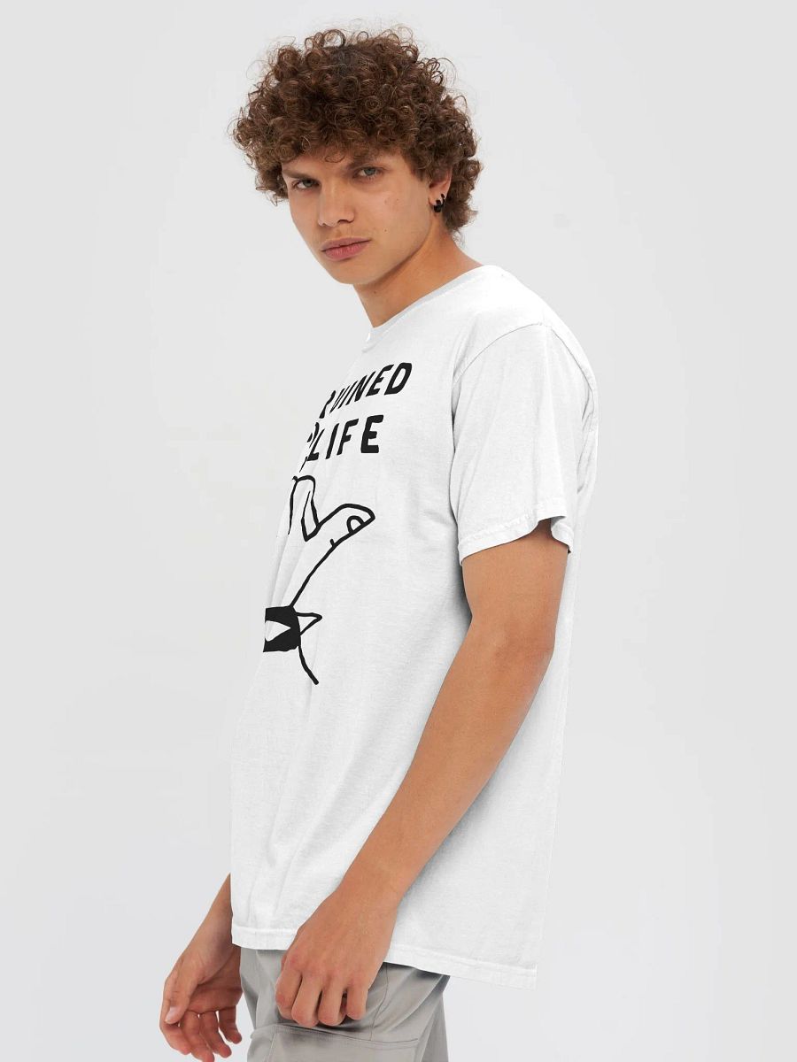 A.I. Ruined My Life Middle Finger Shirt product image (7)