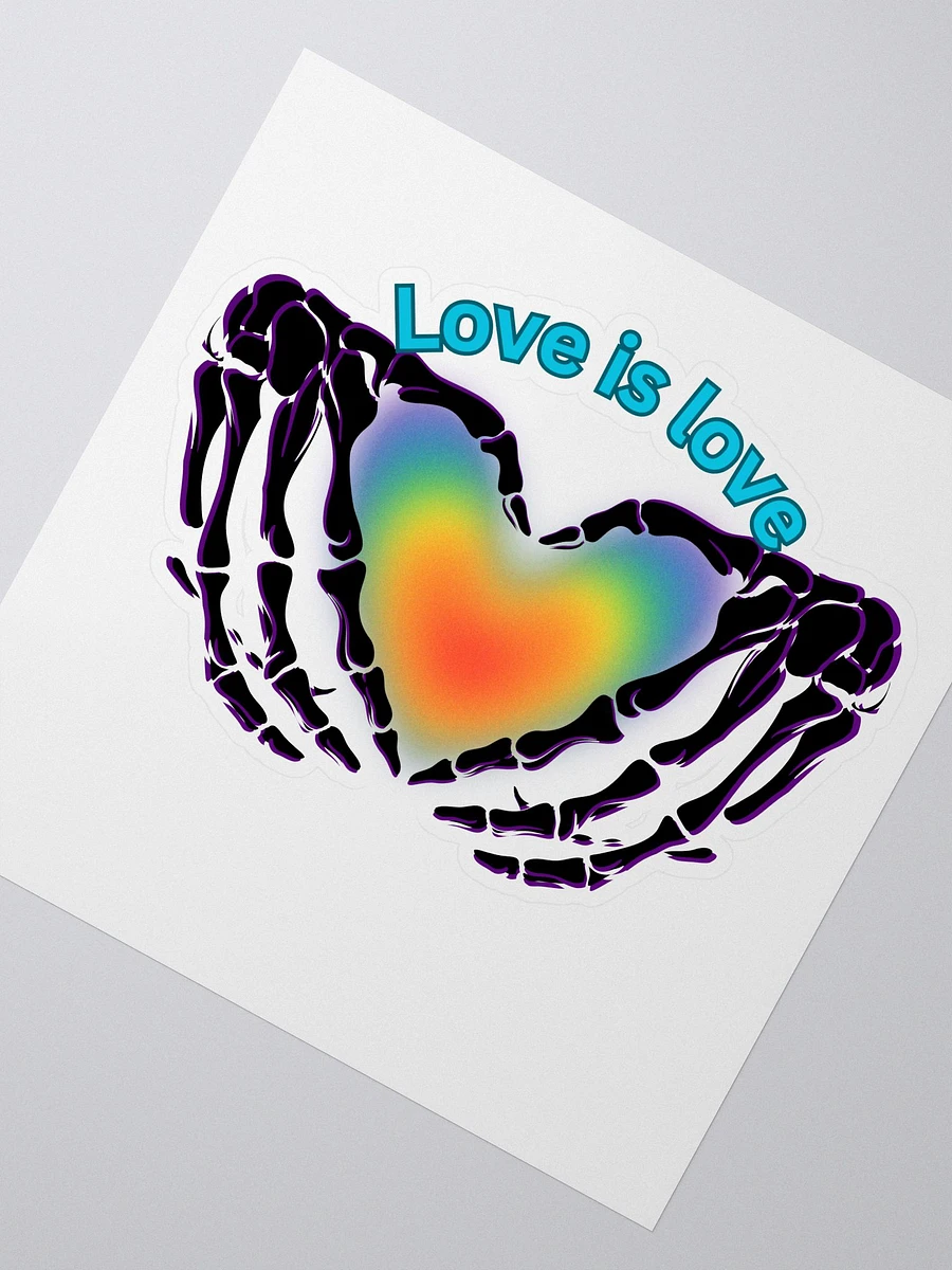 love is love Sticker product image (2)