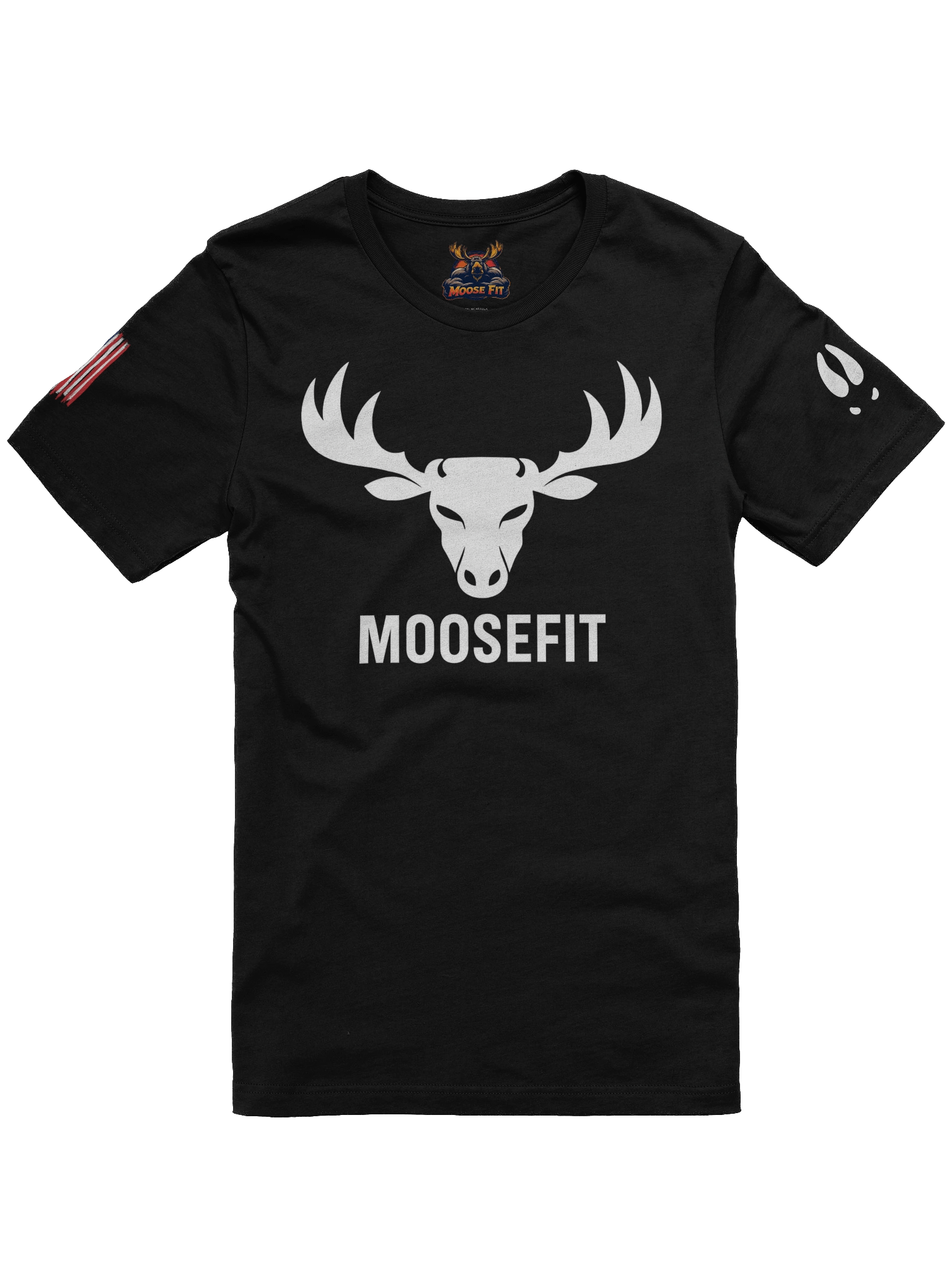 Moosefit Logo T W/Flag product image (5)