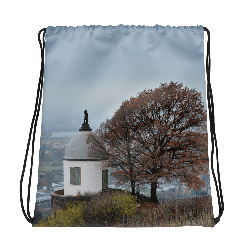 Rucksackbeutel mit Kordelzug - Türmchen auf dem Hügel product image (1)