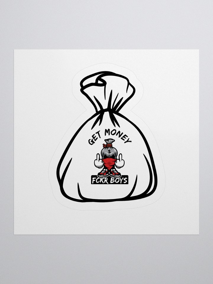 GET MONEY FCKR BOY Stickers product image (1)