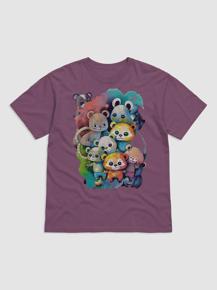 Animal Antics: Playful Cartoon T-Shirt by Wear Your Values product image (14)