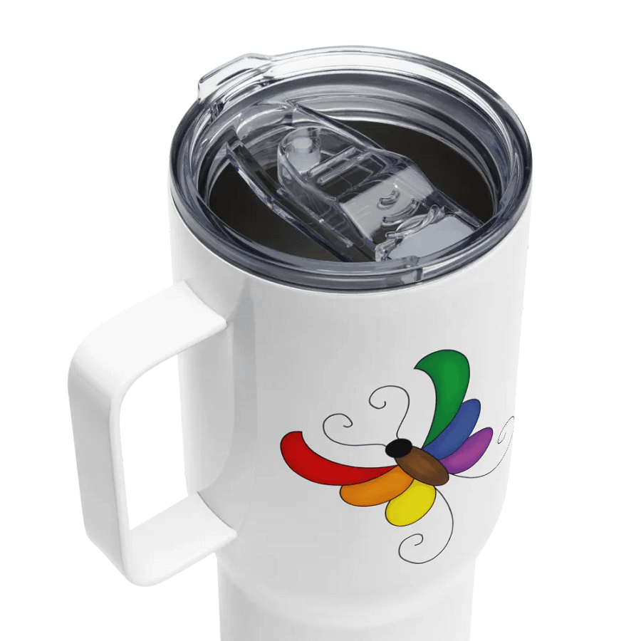 Rainbow Butterfly - Travel Mug product image (4)