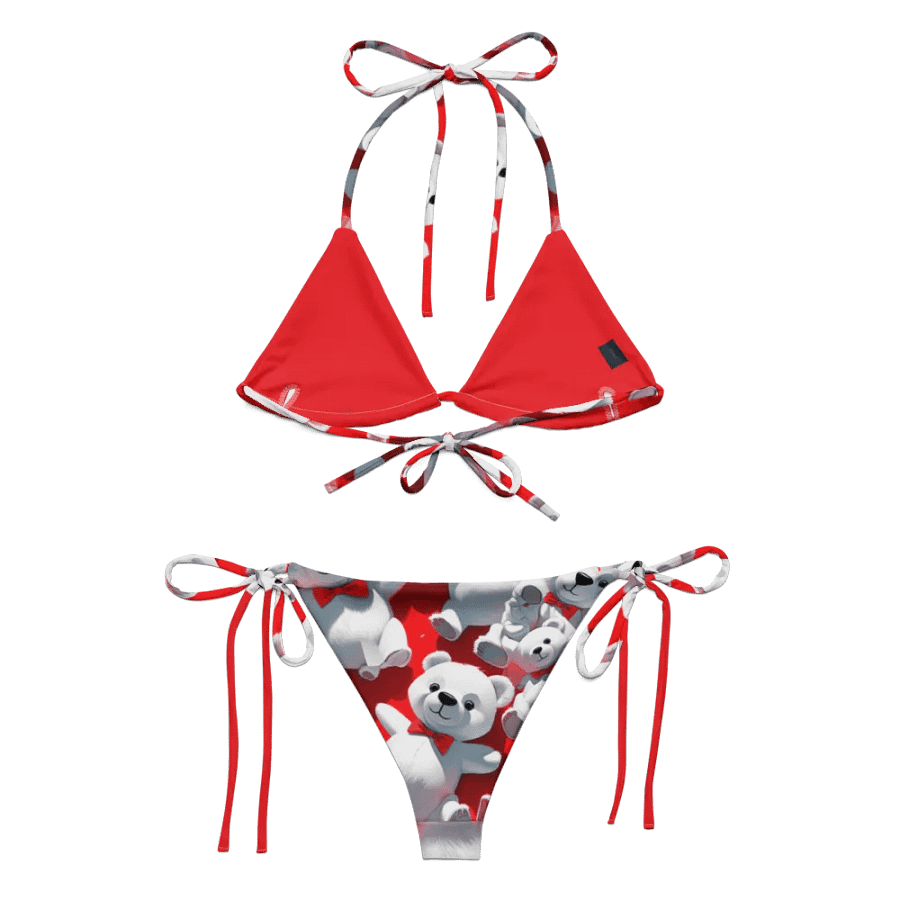 Teddy Bear Bliss String Bikini product image (2)