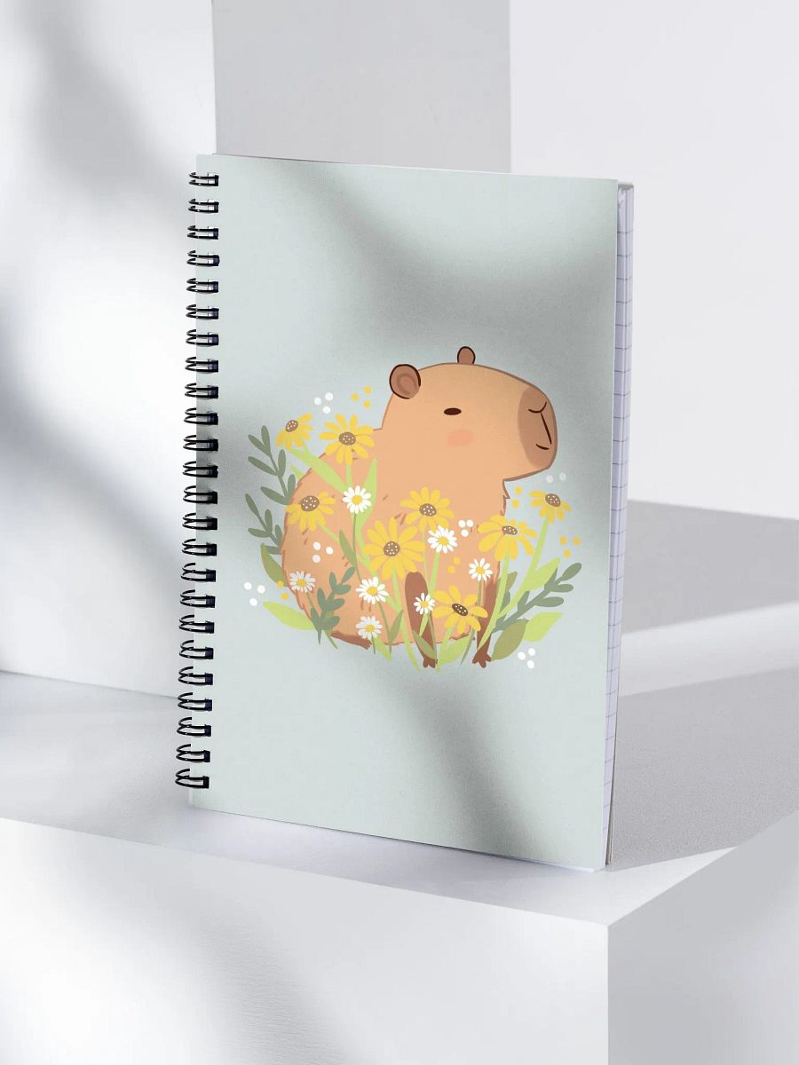 Capybara Dreams Spiral Notebook product image (4)