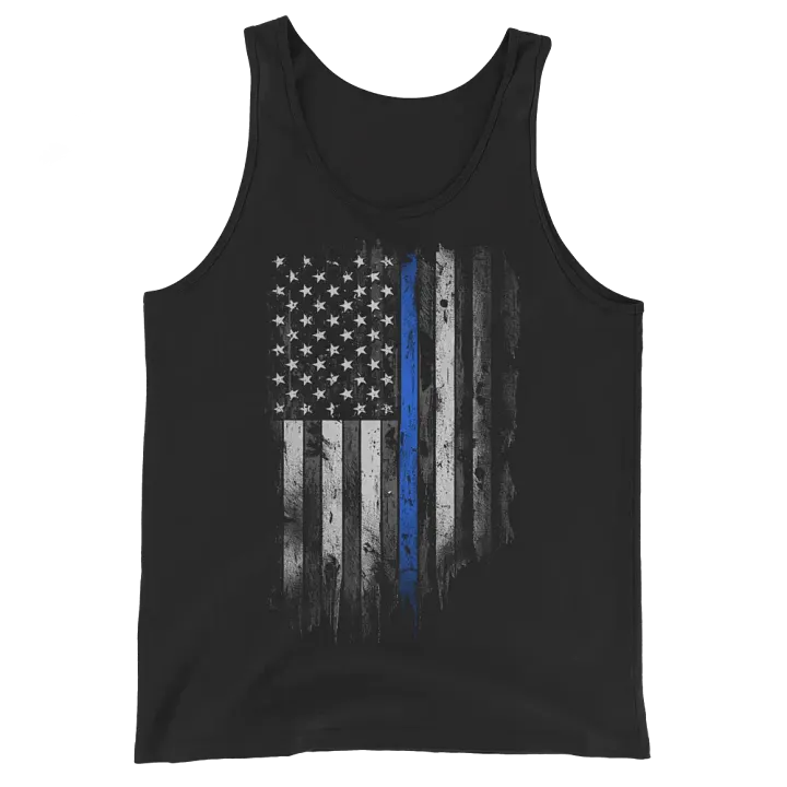 Thin Blue Line Flag 3.0 Tank Top product image (1)
