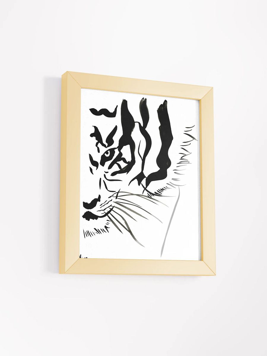 Face Of The Tiger Framed Print product image (2)