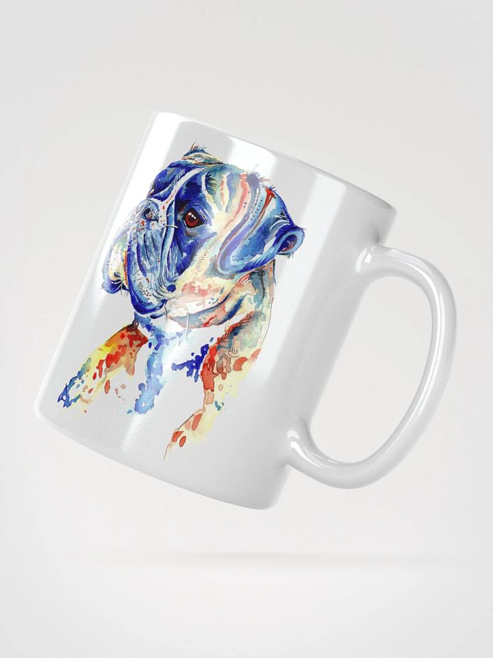 Splash Boxer White Glossy Mug product image (2)