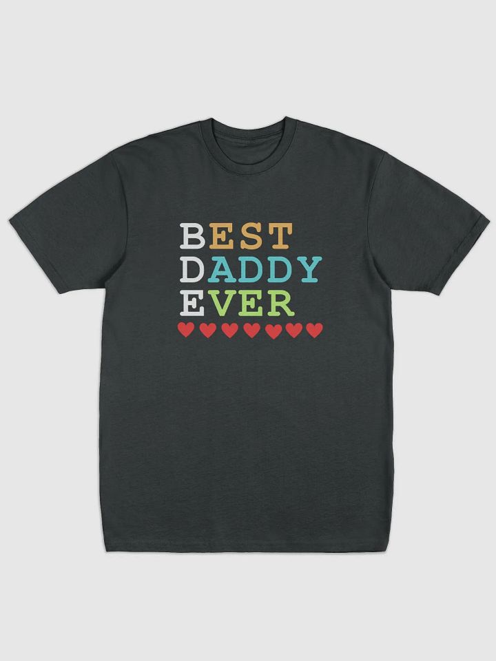 Best Daddy Ever Cotton Heritage Men's Premium Heavyweight Tee product image (1)