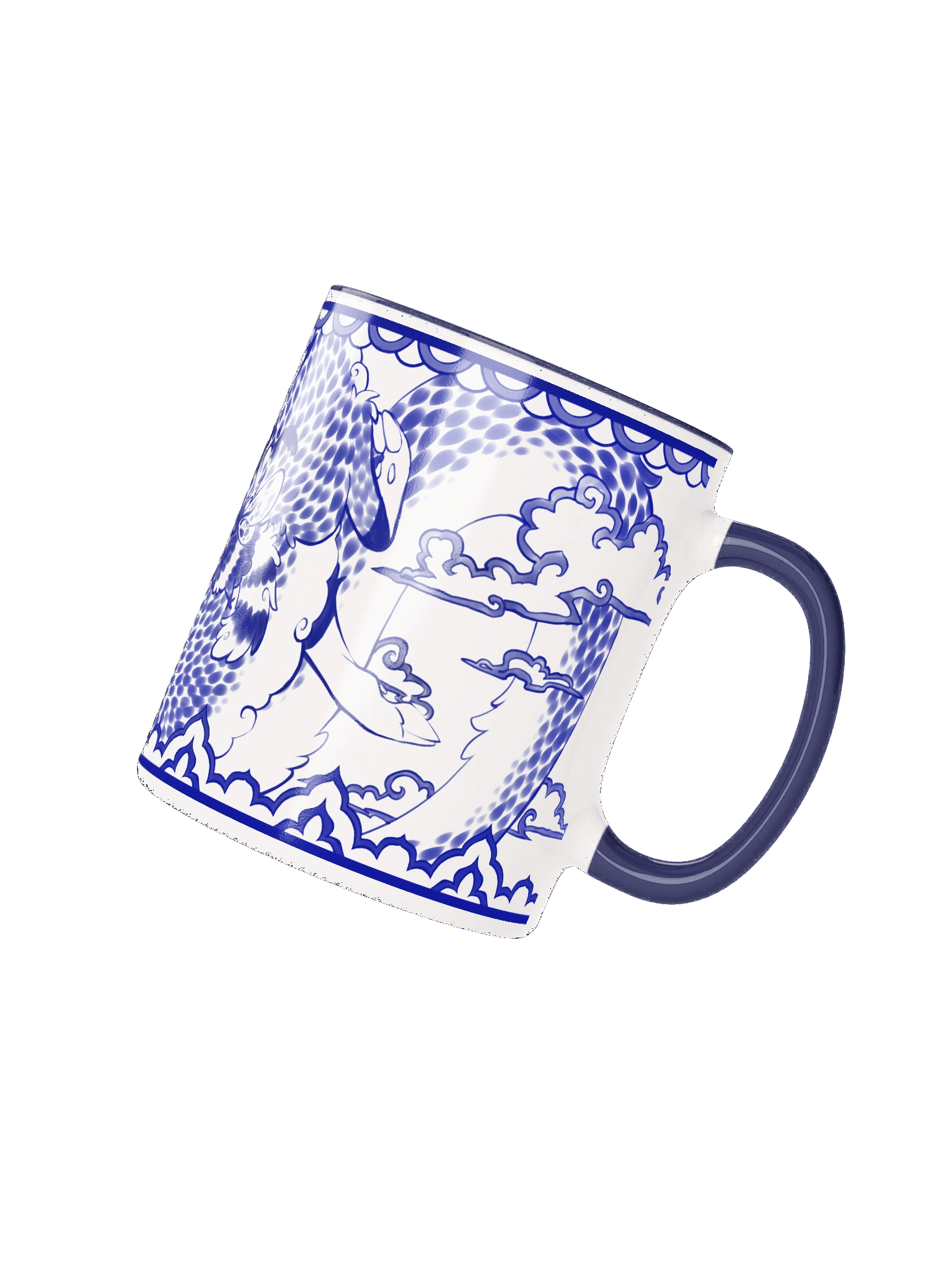 Porcelain friends mug product image (2)