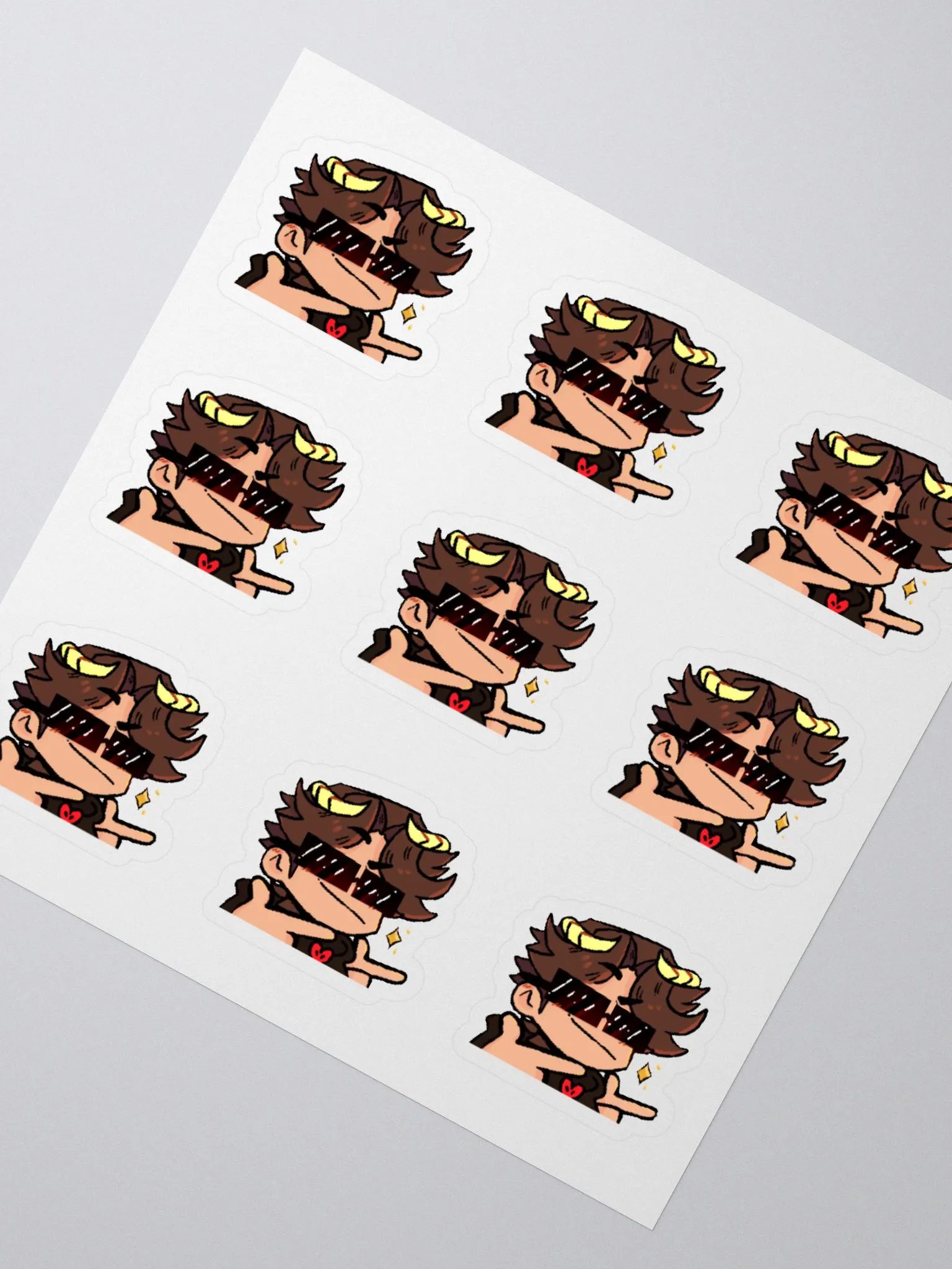 Nukeri Emote Sticker Set - 9x Cool! product image (4)