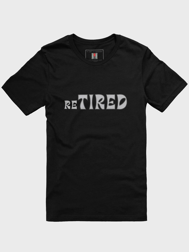Stylish RETIRED Typography T-Shirt product image (6)