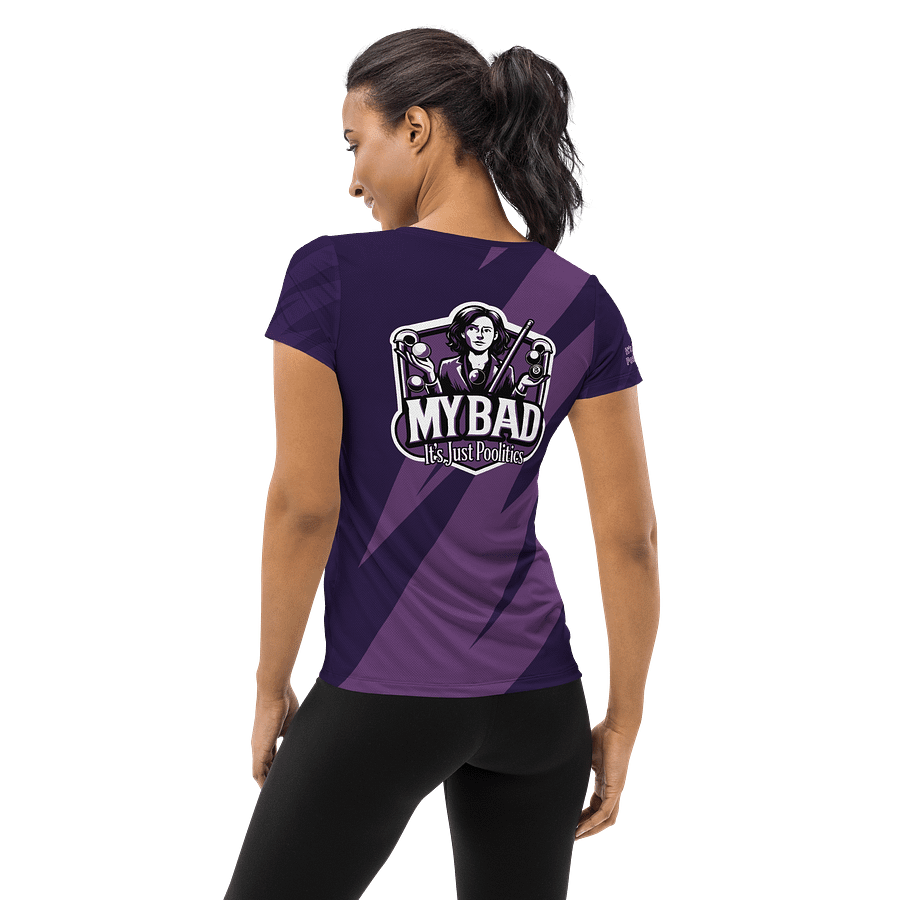 Poolitics All-Over Women's Sports Tee product image (2)
