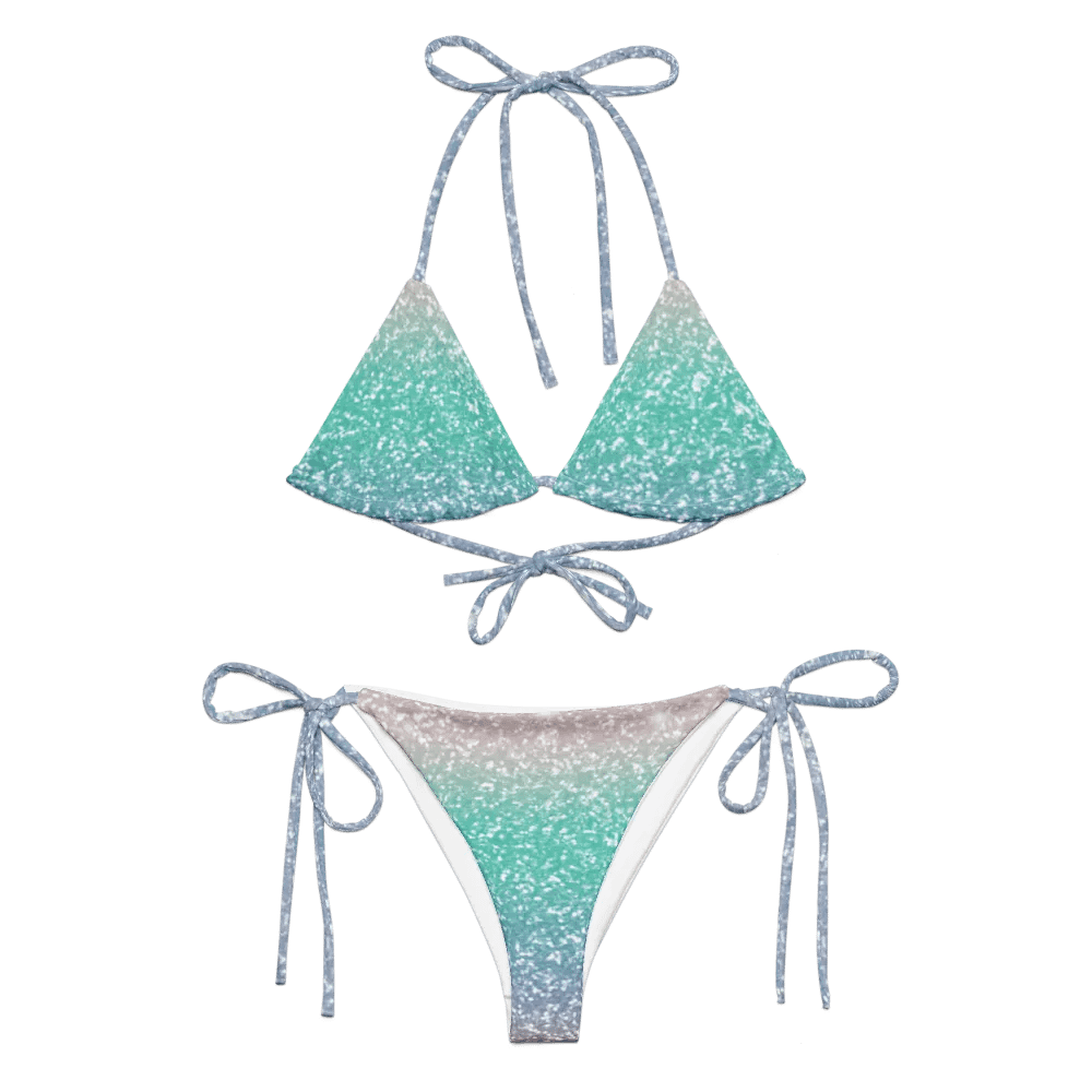 Glitter Unicorn Texture Design String Bikini (5) product image (3)