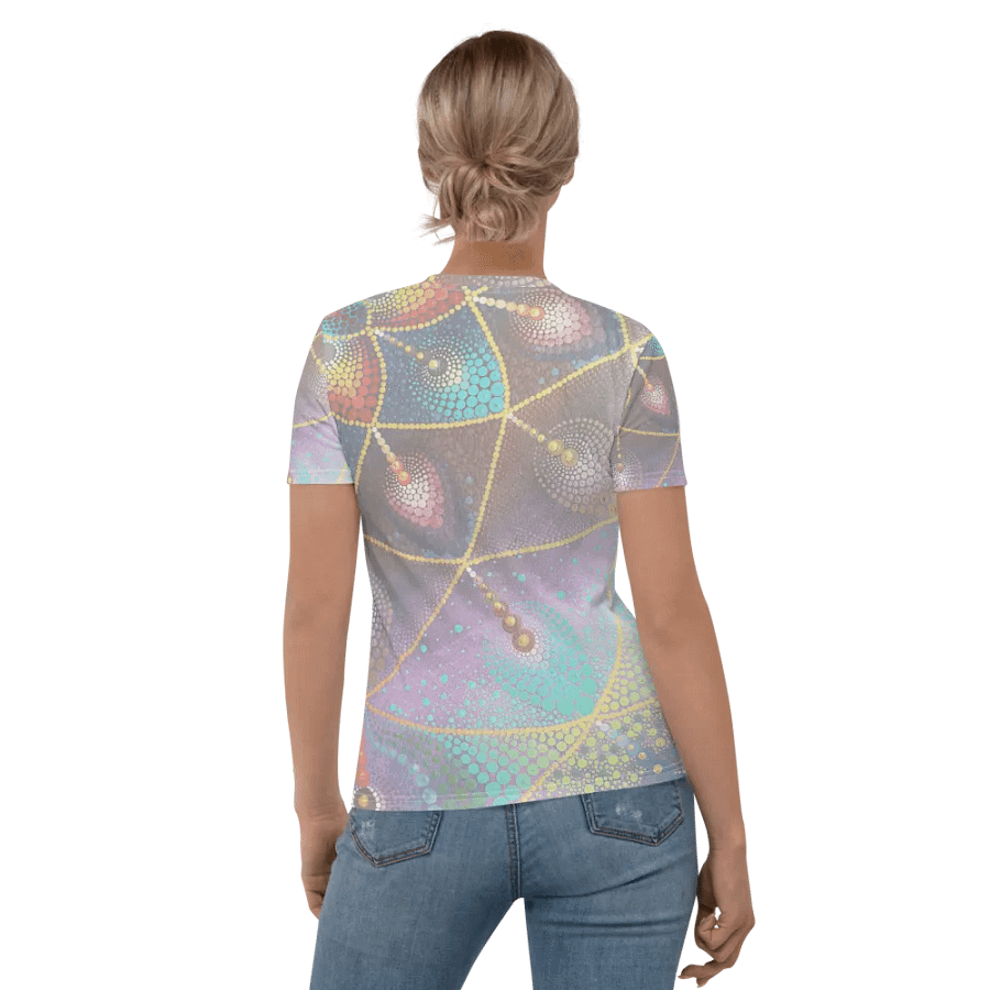 Sanatana Mandala pastell Women´s Crew Neck T-Shirt product image (1)
