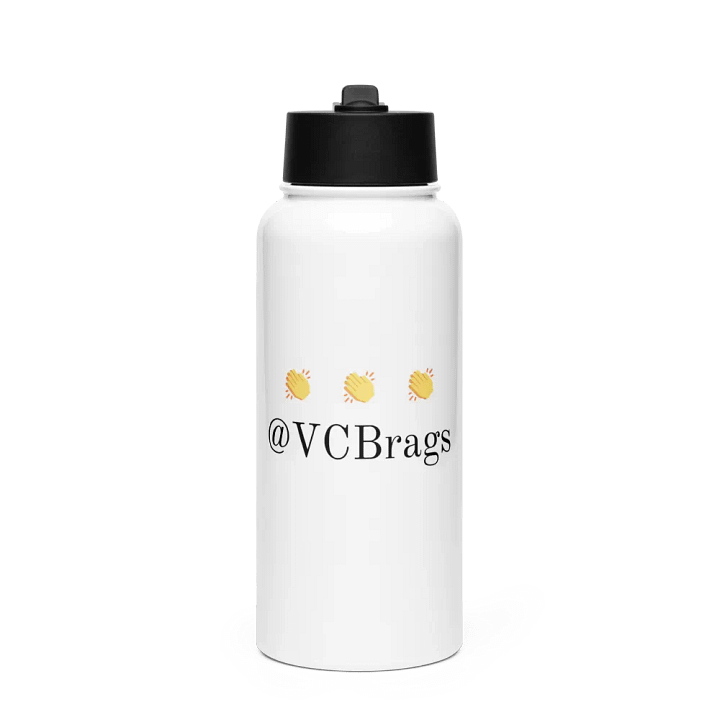 Stainless Steel Water Bottle with a Straw Lid product image (1)