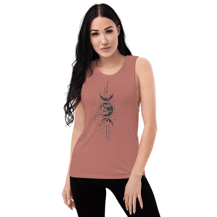 Fragmented Elegance Muscle Tank product image (2)