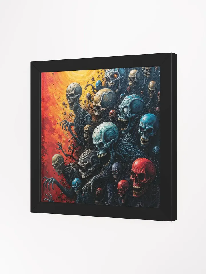 Horde of Horrors Framed Print product image (16)