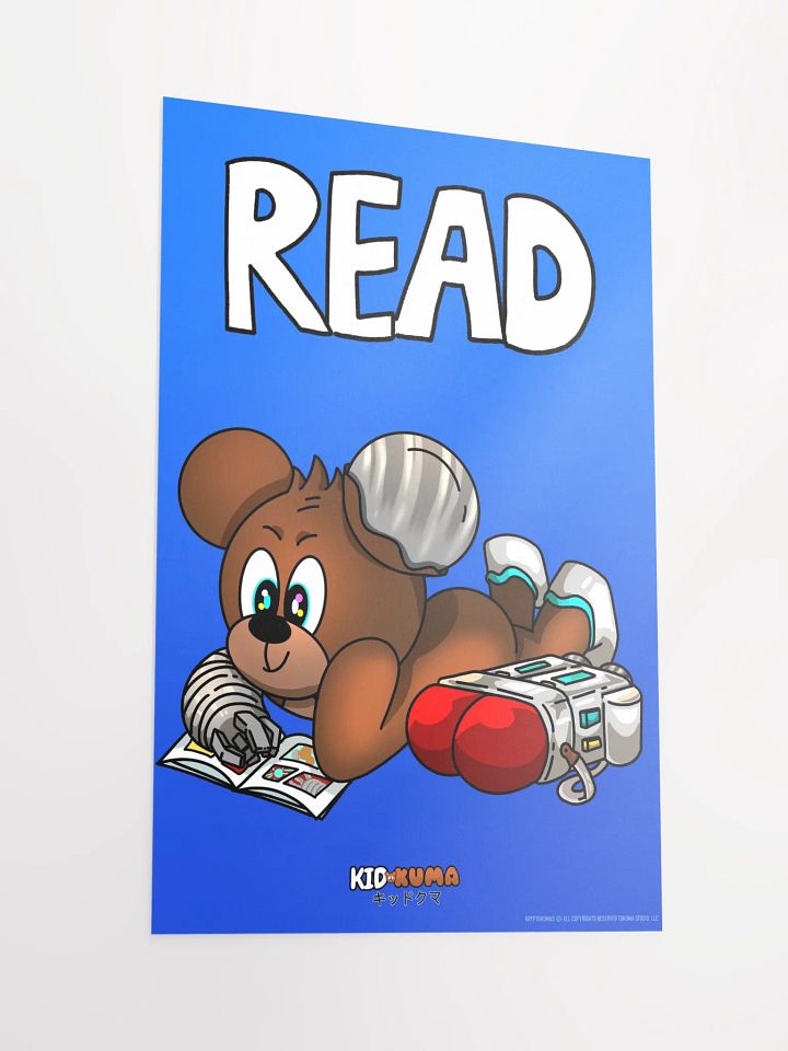 Kid Kuma 'READ' Poster (2nd Edition) product image (2)