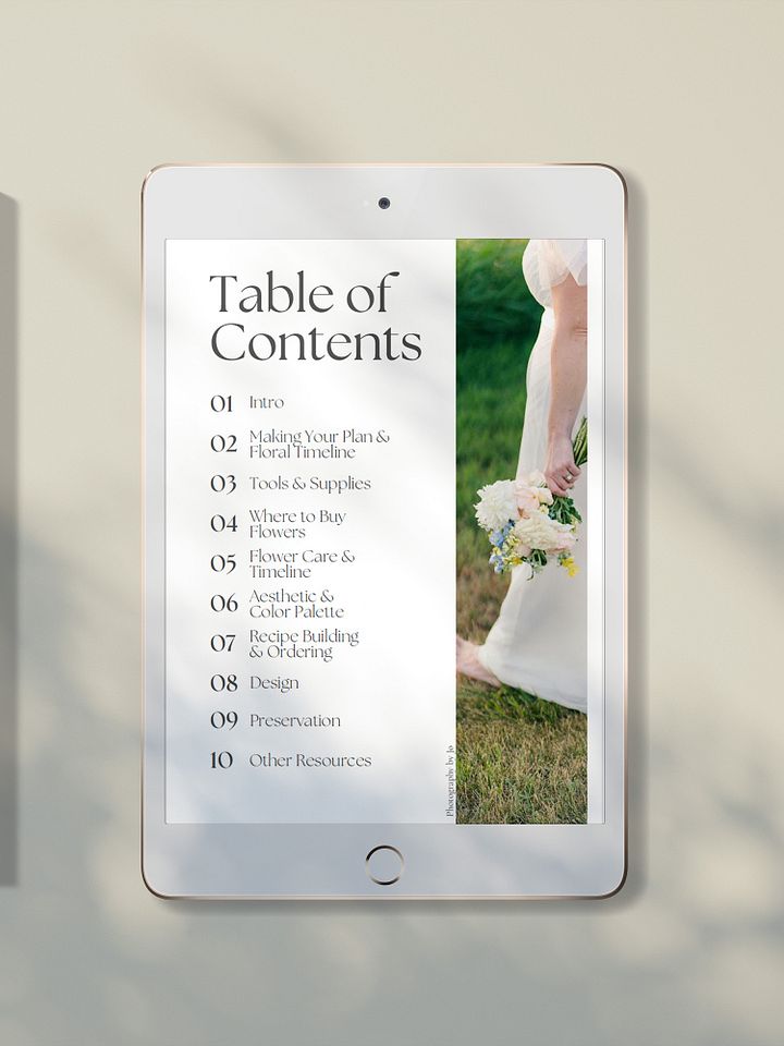 The DIY Wedding Florals Guide product image (2)