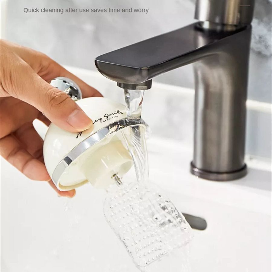 Electric Foam Maker Facial Cleanser Foam Cup Gift for Girls Reusable Bubble product image (4)